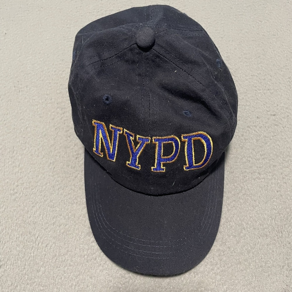 NYPD Police Blue Adjustable Strap Back‎ Baseball Cap Hat